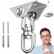 MOCOWANIE SUFITOWE OBROTOWE UCHWYT MONTAŻOWY HAMAK KOKON HUŚTAWKA KORBI