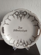 PORCELANOWY TALERZ OKOLICZNOŚCIOWY PK SILESIA
