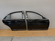 DRZWI MERCEDES S W221 PRAWE PRZÓD TYŁ LONG KOLOR 040