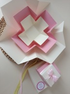 BOX WYBUCHOWE PUDEŁKO 3W1 PREZENT IDEALNY na komunie Św