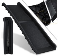 Rampa dla psa, schodki, składana do bagażnika, do 90 kg, 156x40cm, lekka