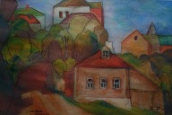 ZBIGNIEW PRONASZKO. KRZEMIENIEC. STUDIUM PEJZAŻU