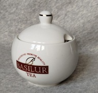 Porcelanowa cukiernica z logo Basilur dla WOŚP