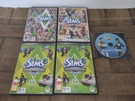 THE SIMS 3+WYMARZONE PODRÓŻE+APARTAMENT 5xCD PL PC