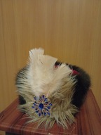 Czapka szlachecka ze sztucznym futrem