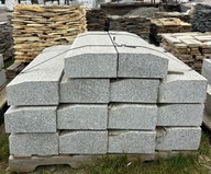 Krawężnik Granitowy ze Skosem Szary Granit 15x30 Imperium Kamienia Warszawa