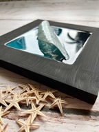 Obraz z żywicy Fala Ocean 3D 20x20 cm