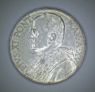 WATYKAN, PIUS XI, 10 LIRÓW 1936r. Ag 12