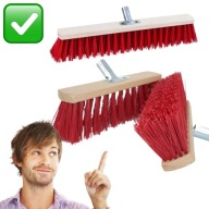 SZCZOTKA ZMIOTKA MIOTŁA ZAMIATACZ ULICÓWKA DO ZAMIATANIA BEZ TRZONKA MAAN