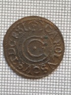 Ryga 1 szeląg, 16?? Karol X Gustaw