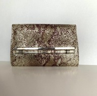 VINTAGE TOREBKA BROKATOWA SREBRNA KOPERTÓWKA 80’