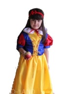 Królewna Śnieżka kostium,strój karnawałowy 110-116 Produkt polski