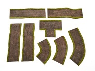 Droga modułowa do gier bitewnych Zestaw 8 dróg