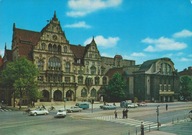 NIEMCY - BIELEFELD - RATUSZ - TEATR - RENAULT 4 - IFA - VW BULIK