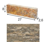 Płytka elewacyjna łupana Combet 27x8x2.6 Multi 7