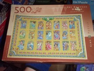 Puzzle 500 elem. KARTY TAROTA - unikat