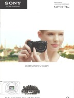 Katalog Prospekt Sony NEX-3n 16 stron PL