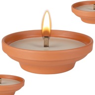 Znicz parafinowy forma miski ogień wspomnień OTWARTY