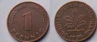 Niemcy 1 pfennig 1950 D