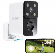 IEGEEK Kamera Zewnętrzna 180° Bezprzewodowa PIR Detekcja Ruchu IP65 Alexa