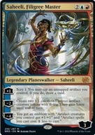 MTG Sageeli Filigree Master planeswalker Mythic BRO