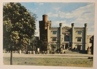 KÓRNIK. Zamek z XV w. Obecnie Biblioteka i Muzeum PAN. Elewacja frontowa