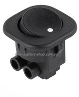 Jednotorowy klawiszowy włącznik/wyłącznik 6/2 A 250 V ON - OF 18-3-5