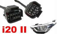 HYUNDAI I20 II i10 Elantra 14- LAMPA Zwykła Wtyczka Lampy
