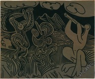 PABLO PICASSO - LINORYTY #6 - 1988 r.!