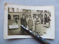 MIASTECZKO w POLSCE szyld DEWOCJONALIA MIEJSKA BIBLIOTEKA STARA FOTOGRAFIA