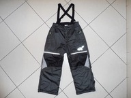 LUSA jak NOWE SZARE OCIEPLANE SPODNIE NA ŚNIEG r 128