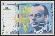 Francja 50 franków 1997 - de Saint-Exupery - A044