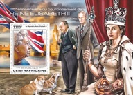 RŚA 2018 ** cena 11,50 złłat.8€ (2) - Elżbieta II, blok