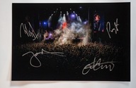 ZDJĘCIE KONCERTOWE z autografami : ROYAL REPUBLIC