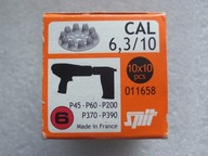 NABOJE SPIT WKŁADY DO OSADZAKA GWOŹDZIARKI SPIT 6,3/10 CZERWONE MAGAZYNKOWE