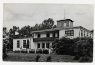 Jezioro Wigry 1966r. Schronisko PTTK uszkodzona 309B