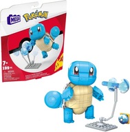KLOCKI KONSTRUKCYJNE POKÉMON SQUIRTLE RUCHOMA FIGURKA 199 ELEMENTÓW 10 CM