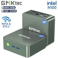GMKtec NucBox G3, Intel N100, 16GB RAM DDR4, 512GB SSD, Windows 11 Pro