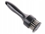 Nakłuwacz tłuczek do mięsa rozbijacz kotlety stalowy czarny