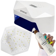 LAMPA DO PAZNOKCI HYBRYD MOCNA UV LED 36W HYBRYDOWA LCD MANICURE PEDICURE