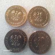 5 ZŁ. 1982, 1983, 1984, 1985rok, bardzo ładne.