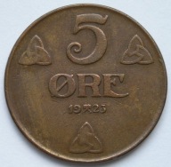 Norwegia 5 ore 1923