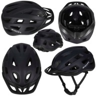 KASK ROWEROWY MĘSKI DAMSKI MIEJSKI REGULOWANY CZARNY