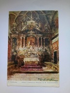 Jasna Góra Ołtarz z cudownym obrazem MB Częstochowskiej mal. T. Cieślewski