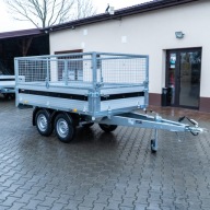 Przyczepka Brenderup z Nadstawkami Siatkowymi 4260 258x143 TANDEM ALU Burty