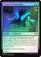 Karta Magic: The Gathering Cursed Windbreaker DSK *Foil*