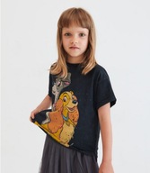 RESERVED KIDS Koszulka t-shirt nadruk Zakochany kundel krótki rękaw 140