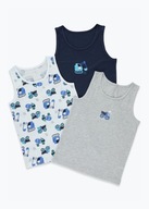 MATALAN 3pack top podkoszulek chłopiec 140-146 cm