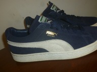 BUTY-PUMA SUEDE-R-38,5-WKŁ-24,5CM-SKÓRA NAT-ZNAKOMITE.