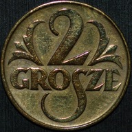 2 grosze 1923 - piękny egzemplarz